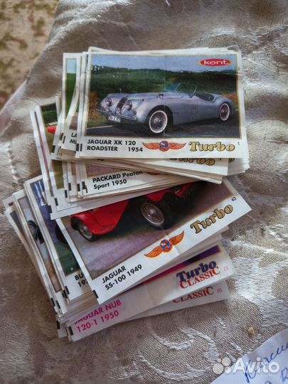 Вкладыши от жвачки турбо