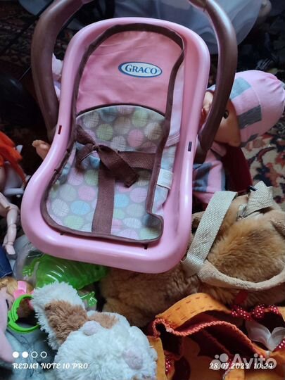 Большой пакет игрушек для девочки. Бронь на 3 авг