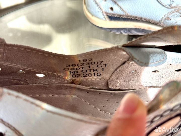 Туфли летние 36 размер