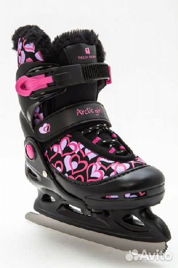 Коньки детские раздвижные TT Arctic girl р.26-29
