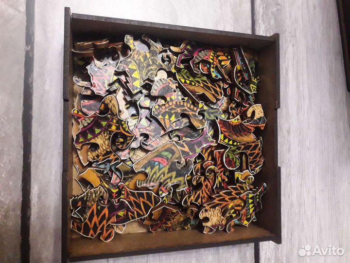 Пазлы деревянные