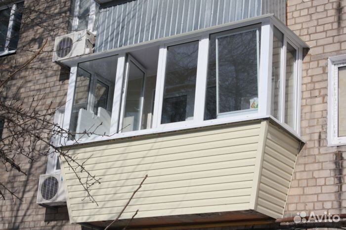 Остекление балконов/лоджий под ключ