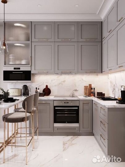 Кухни на за заказ Неоклассика