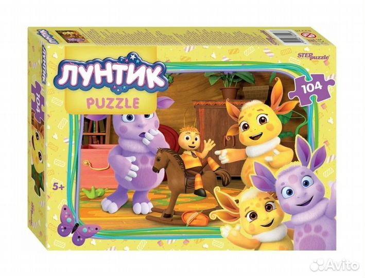 Пазлы 104 Лунтик 82228 28849