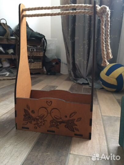 Коробки деревянные