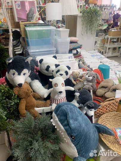 Мягкие и другие игрушки икеа