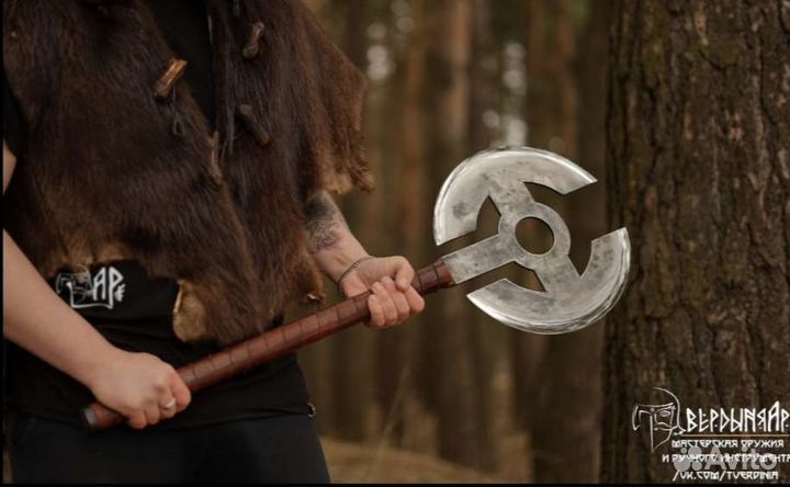 Топор кованый двусторонний Бессмертная Гвардия