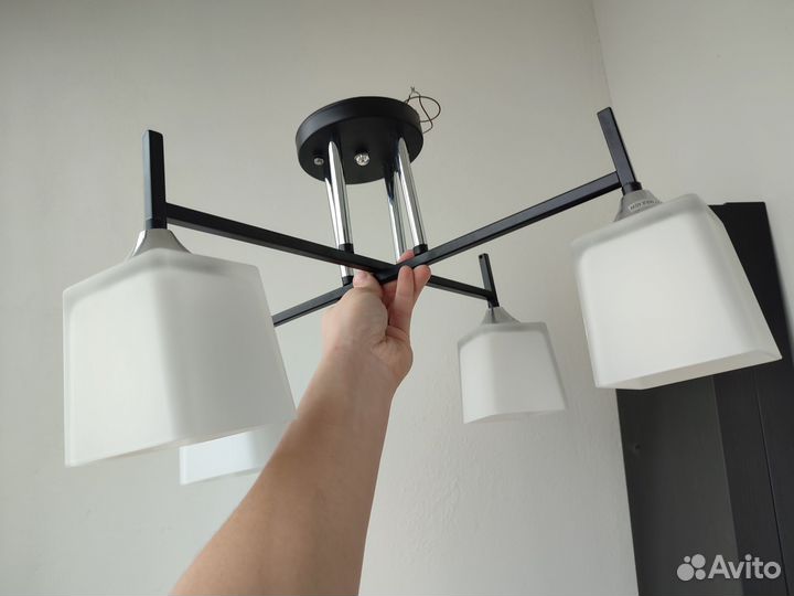 Люстра потолочная бу