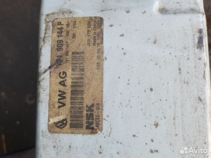 Рулевая колонка polo