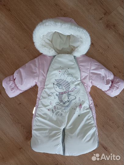 Зимний комбинезон для девочки