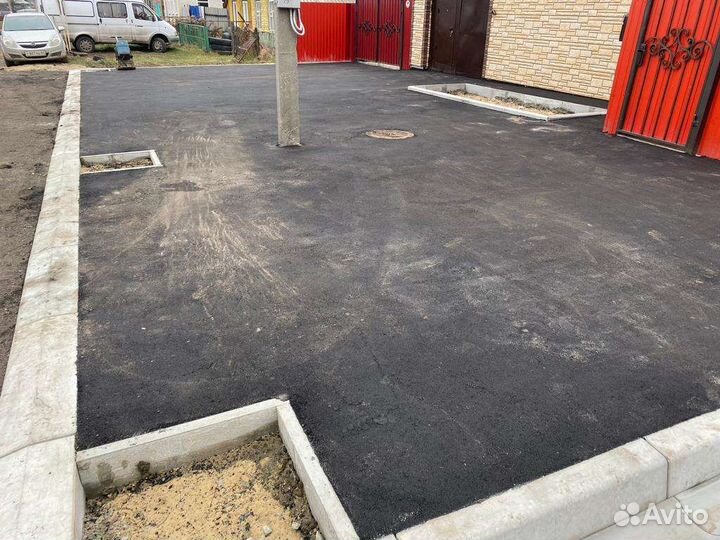 Укладка асфальта