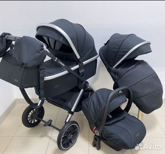 Коляска модульная LuxMom 3в1 (новая )