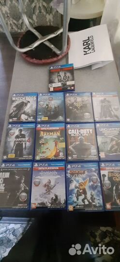 Sony playstation 4 бу вместе с играми