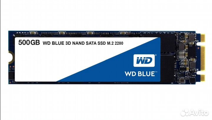 SSD M.2 накопитель WD Blue SN550 WDS500G2B0C