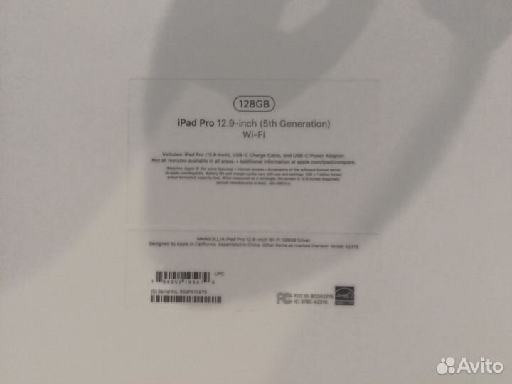 Apple iPad Pro 12.9 128gb 5generation