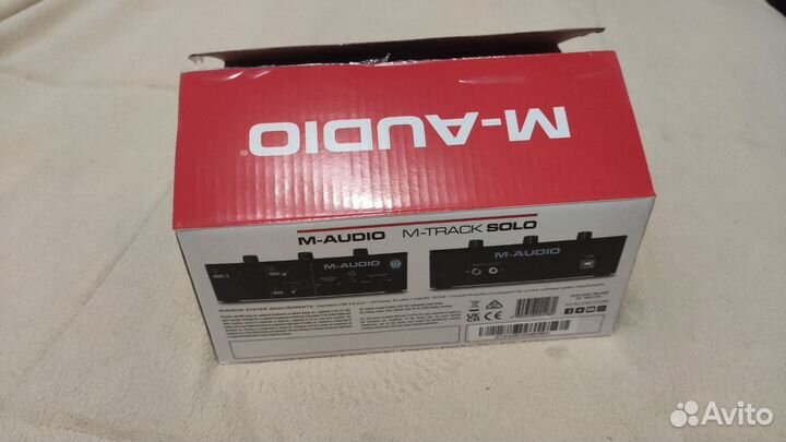 Внешняя звуковая карта M-Audio M-Track Solo