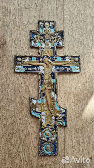Крест Распятие Христово 19 век