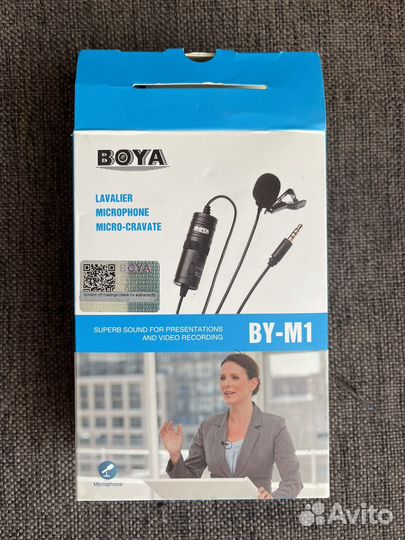Микрофон петличный Boya BY-M1
