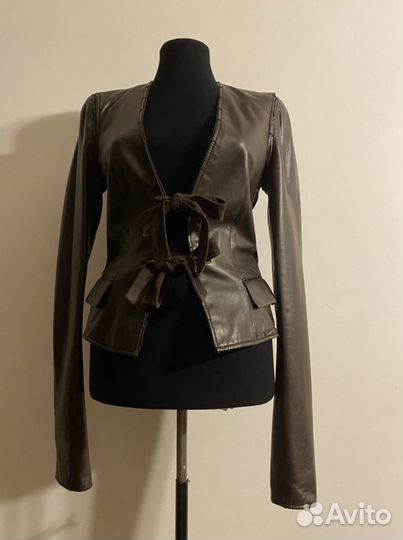Кожаная куртка YSL Tom Ford