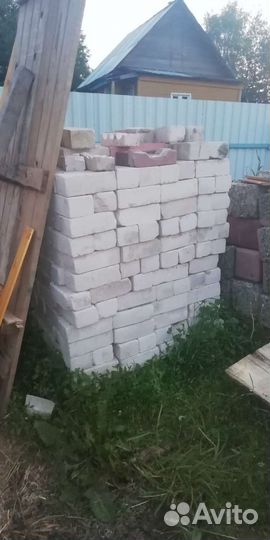 Кирпич белый б/у и красный б/у