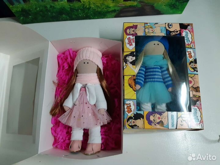 Интерьерная кукла тильда