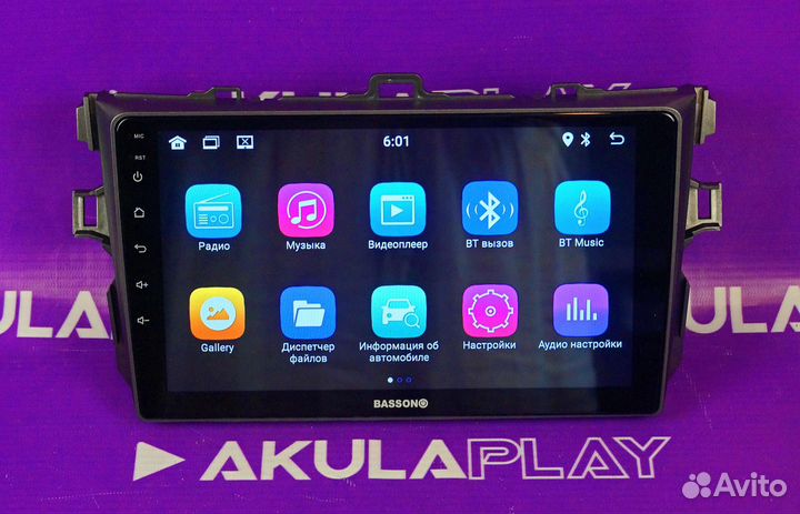 Магнитола Toyota Corolla E150 2007-2013