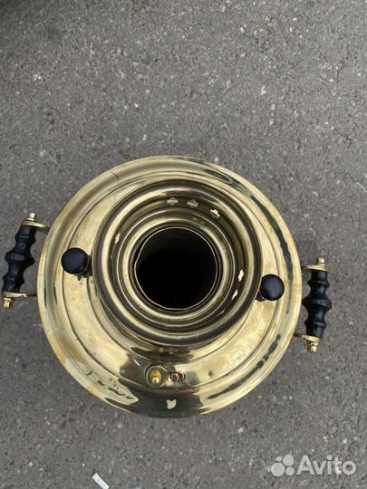 Самовар на дровах старинный царский