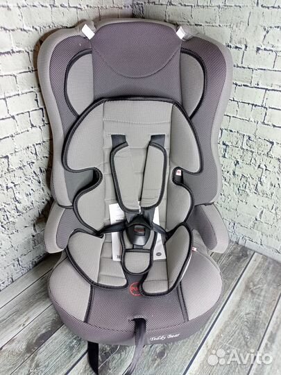 Детское автокресло новое от 9 мес - 12 лет