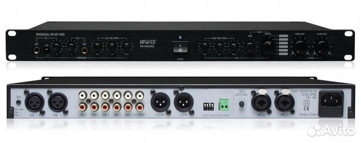 Предусилитель Микшер Apart PM7400mkii Проф Stereo