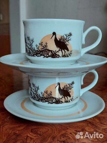 Кофейная чашка с блюдцем