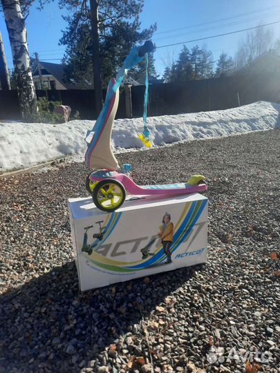 Самокат-беговел 2 в 1 actico
