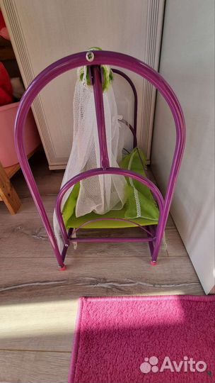 Кроватка для кукол большая