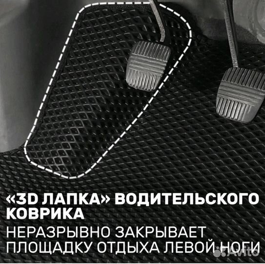 Эва Коврики для Москвич 3