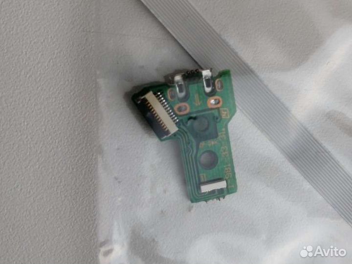 Контроллер заряда и шлейф для dualshock4