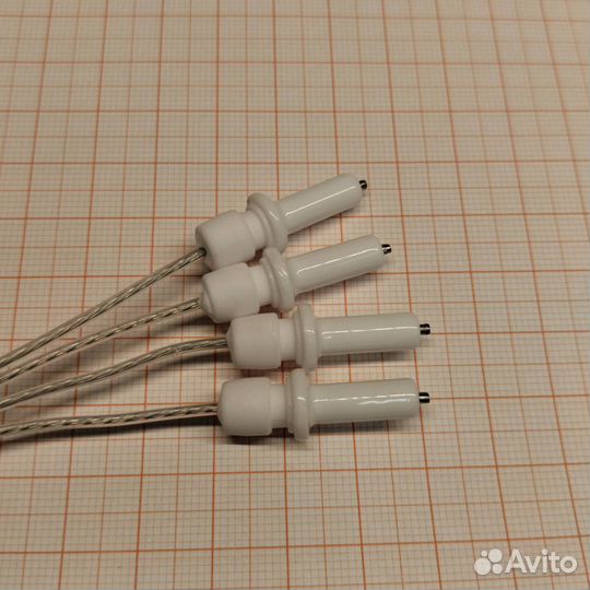 Свеча Гефест набор 4шт с проводами