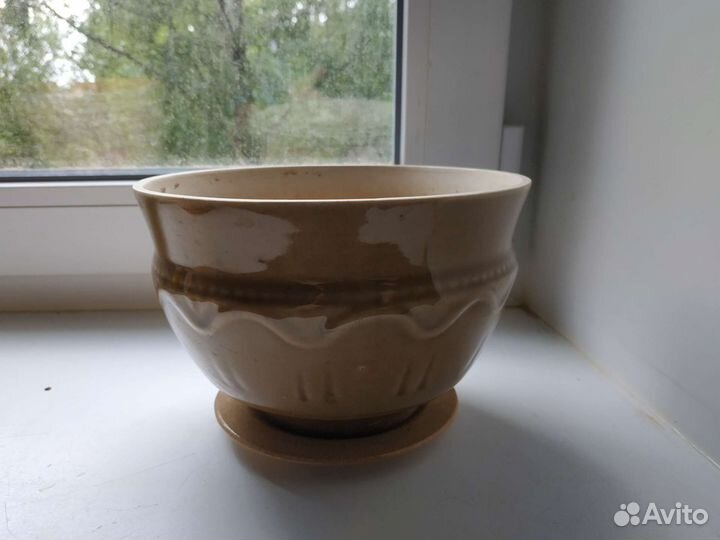 Цветочные горшки керамические