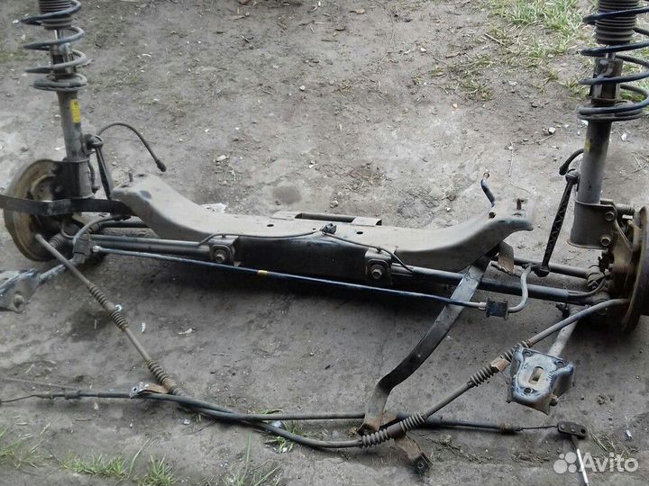 Задняя балка шевроле лачетти. подрамник