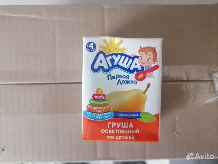 Детский сок агуша