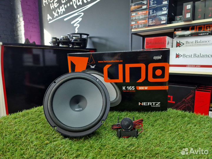 Hertz Uno K 165 - 2х Компонентная акустика 16 см