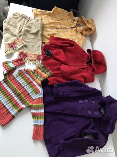 Вещи пакетом на девочку 2 года