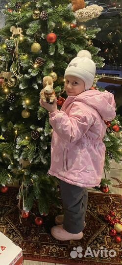 Зимний костюм для девочки 122