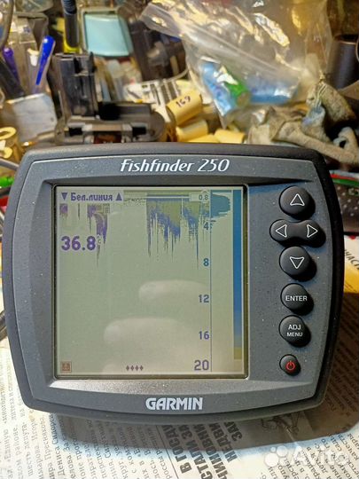 Эхолот Garmin Fishfinder 250 оригинал
