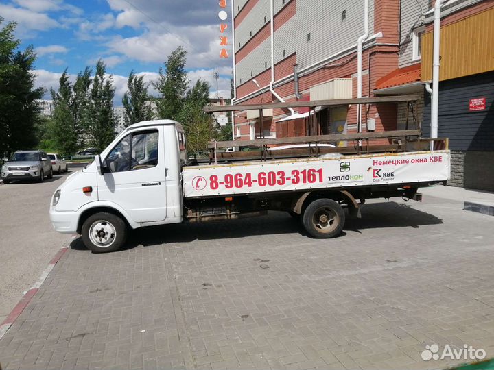 Грузоперевозки газель бортовая