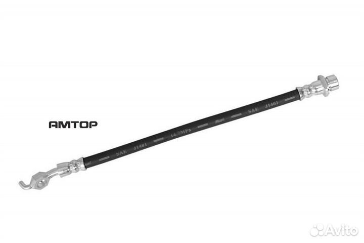 Kraft KT 003125 Шланг тормозной задний kraft KT 00