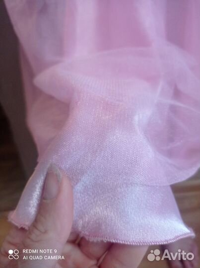 Юбка фатиновая розовая 140-158