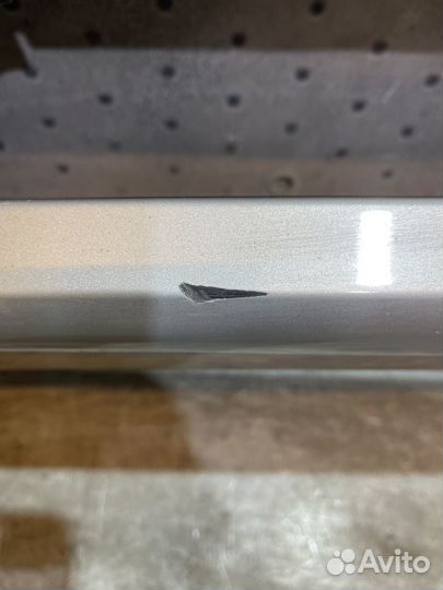 Накладка переднего бампера Mitsubishi Outlander 3