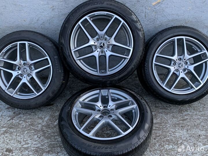 Оригинальные колеса на Mercedes GLC AMG R19