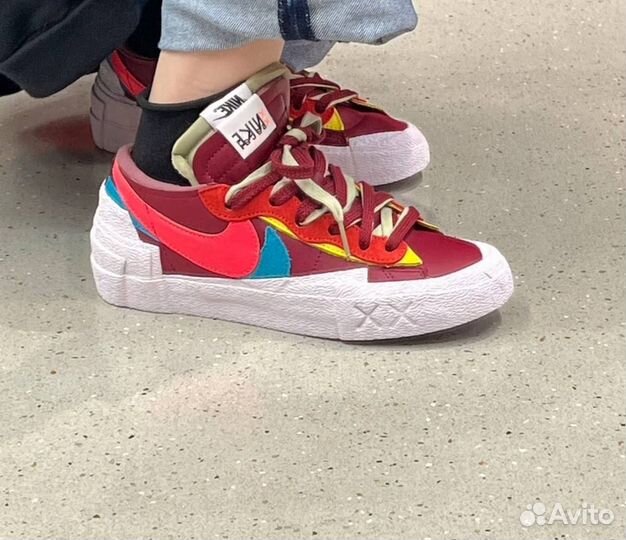 Nike X Sacai X Kaws Blazer Low