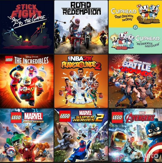 Игры на двоих PS4 PS5
