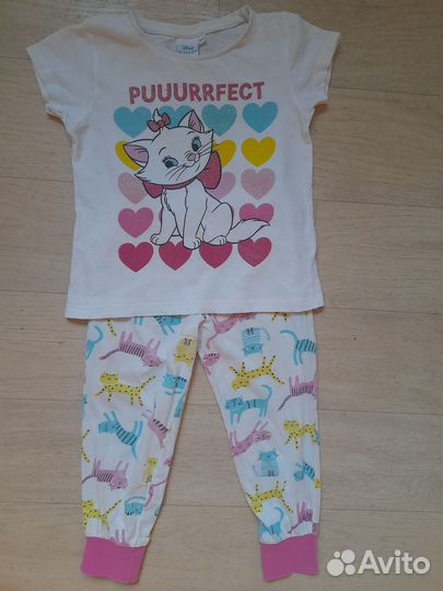 Одежда на девочку пакетом. 104 размер, бу